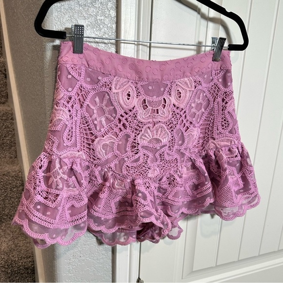 Alexis
Inka Mixed Lace Pink Shorts - Picture 6 of 12